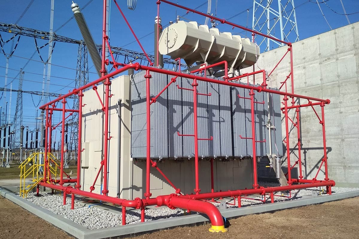 Deluge Water Spray System